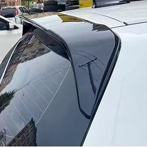 Auto Flügel für Honda Fit,Flügel Lippe Schwanz Spoiler Auto Spoiler Wing Dachspoiler Heckflügel Kunststoff Windwiderstand Auto Dekoration Zubehör,Black von JIAAM