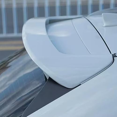 Auto Flügel für Honda XR-V,Flügel Lippe Schwanz Spoiler Auto Spoiler Wing Dachspoiler Heckflügel Kunststoff Windwiderstand Auto Dekoration Zubehör,White von JIAAM