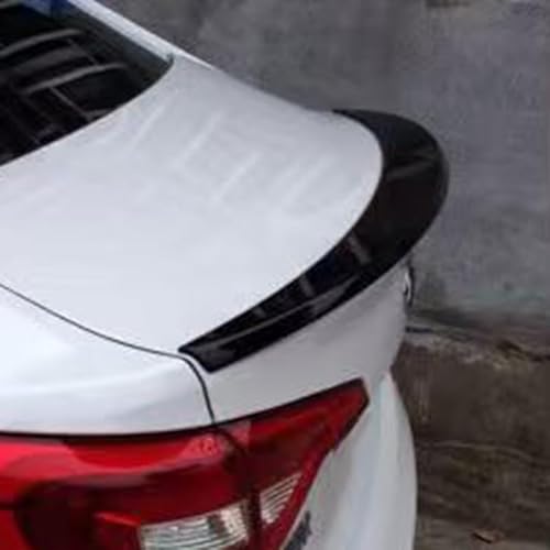 Auto Flügel für Hyundai Sonata,Flügel Lippe Schwanz Spoiler Auto Spoiler Wing Dachspoiler Heckflügel Kunststoff Windwiderstand Auto Dekoration Zubehör,White von JIAAM