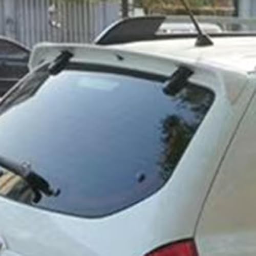 Auto Flügel für Hyundai Tucson,Flügel Lippe Schwanz Spoiler Auto Spoiler Wing Dachspoiler Heckflügel Kunststoff Windwiderstand Auto Dekoration Zubehör,White von JIAAM