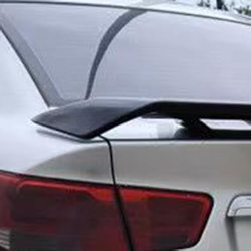 Auto Flügel für Kia Forte,Flügel Lippe Schwanz Spoiler Auto Spoiler Wing Dachspoiler Heckflügel Kunststoff Windwiderstand Auto Dekoration Zubehör,Black von JIAAM