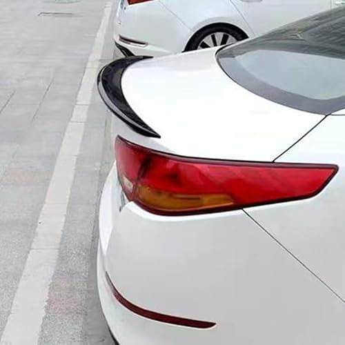 Auto Flügel für Kia K5,Flügel Lippe Schwanz Spoiler Auto Spoiler Wing Dachspoiler Heckflügel Kunststoff Windwiderstand Auto Dekoration Zubehör,Black von JIAAM