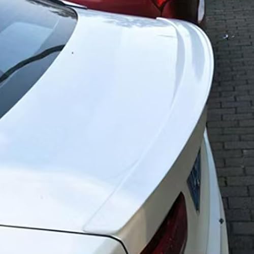 Auto Flügel für Kia K5,Flügel Lippe Schwanz Spoiler Auto Spoiler Wing Dachspoiler Heckflügel Kunststoff Windwiderstand Auto Dekoration Zubehör,White von JIAAM