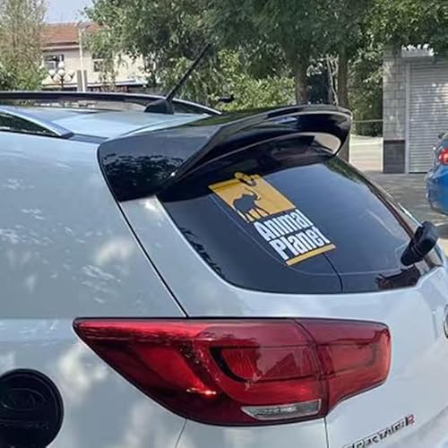 Auto Flügel für Kia sportage,Flügel Lippe Schwanz Spoiler Auto Spoiler Wing Dachspoiler Heckflügel Kunststoff Windwiderstand Auto Dekoration Zubehör,Black von JIAAM