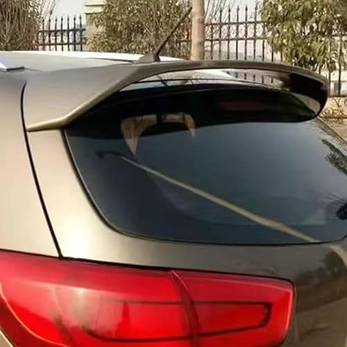 Auto Flügel für Kia sportage,Flügel Lippe Schwanz Spoiler Auto Spoiler Wing Dachspoiler Heckflügel Kunststoff Windwiderstand Auto Dekoration Zubehör,Brown von JIAAM