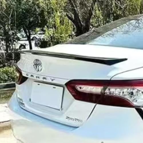 Auto Flügel für Toyota Camry,Flügel Lippe Schwanz Spoiler Auto Spoiler Wing Dachspoiler Heckflügel Kunststoff Windwiderstand Auto Dekoration Zubehör,Black von JIAAM