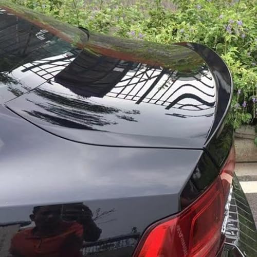 Auto Flügel für Volvo S90,Flügel Lippe Schwanz Spoiler Auto Spoiler Wing Dachspoiler Heckflügel Kunststoff Windwiderstand Auto Dekoration Zubehör,Black von JIAAM