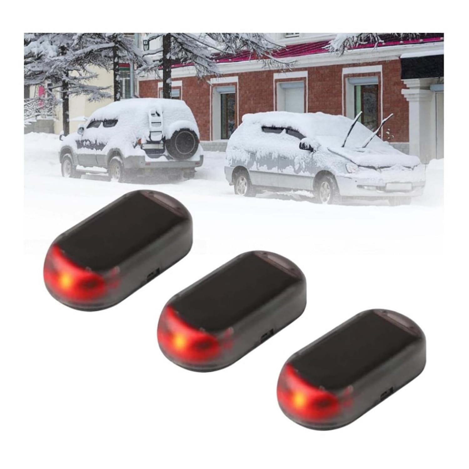 Frostschutz Schnee Entferner, Elektromagnetische Molekulare Interferenz Frostschutzmittel Schnee, Frostschutz-Elektromagnetisches Auto-SchneeräUmgeräT, Frostschutz-Auto-Gerät (3 pcs) von JIABAOZ