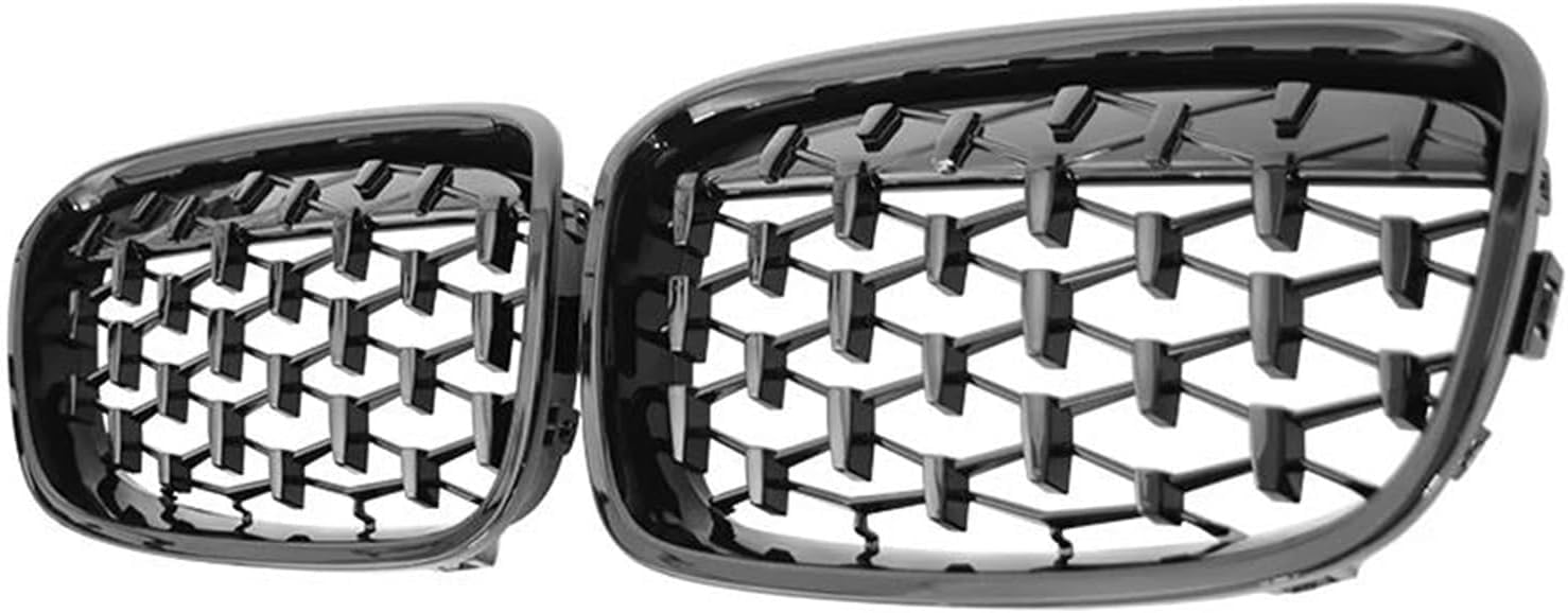 Front- und Kühlergrill Für B&MW 1 Series F20 F21 2011-2014, Front Bumper Radiator Grille Stoßstange Kühlergrill Grill BelüFtungsdeckel Verkleidung von JIAGHUI