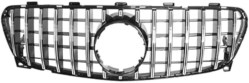 Front- und Kühlergrill Für Benz GLA-Class X156 2014-2019, Front Bumper Radiator Grille Stoßstange Kühlergrill Grill BelüFtungsdeckel Verkleidung von JIAGHUI