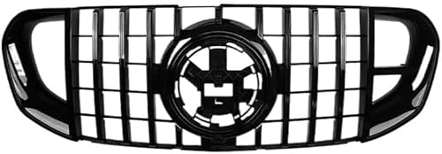 Front- und Kühlergrill Für Benz GLS W167 X167 GLS400d GLS500 450 2020-2023, Front Bumper Radiator Grille Stoßstange Kühlergrill Grill BelüFtungsdeckel Verkleidung von JIAGHUI