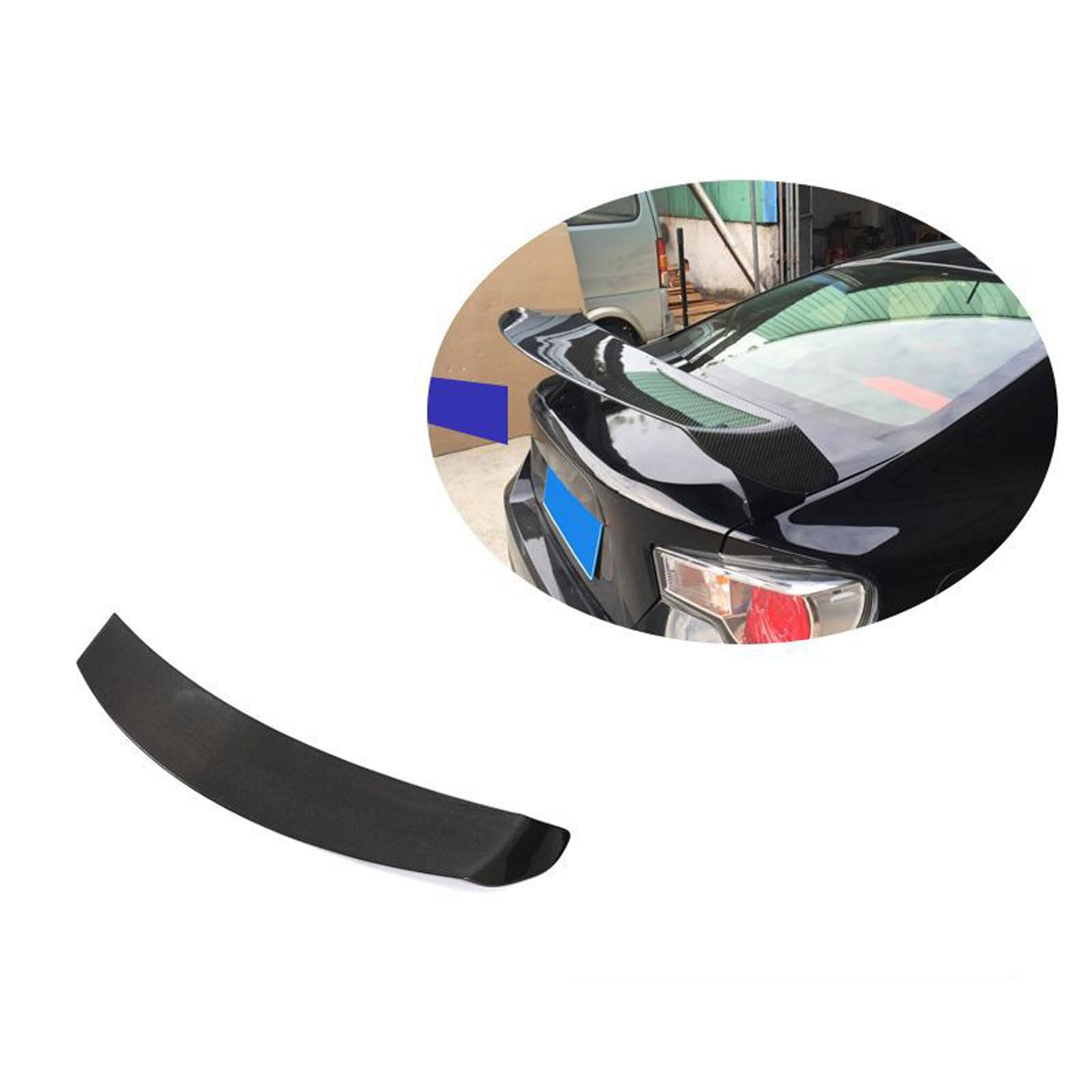 Auto Heckspoiler Spoiler für Toyota 86 2013 2014 2015 2016 2017 2018 2019 2020, Car Rear Spoiler Heckkofferraum Kofferraumspoiler Heckflügel Tuning Auto Zubehör von JIANXKILB