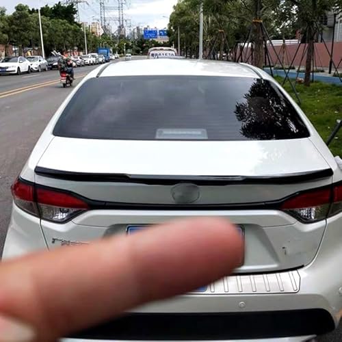 Auto Heckspoiler Spoiler für Toyota Corolla 2019 2020, Car Rear Spoiler Heckkofferraum Kofferraumspoiler Heckflügel Tuning Auto Zubehör von JIANXKILB