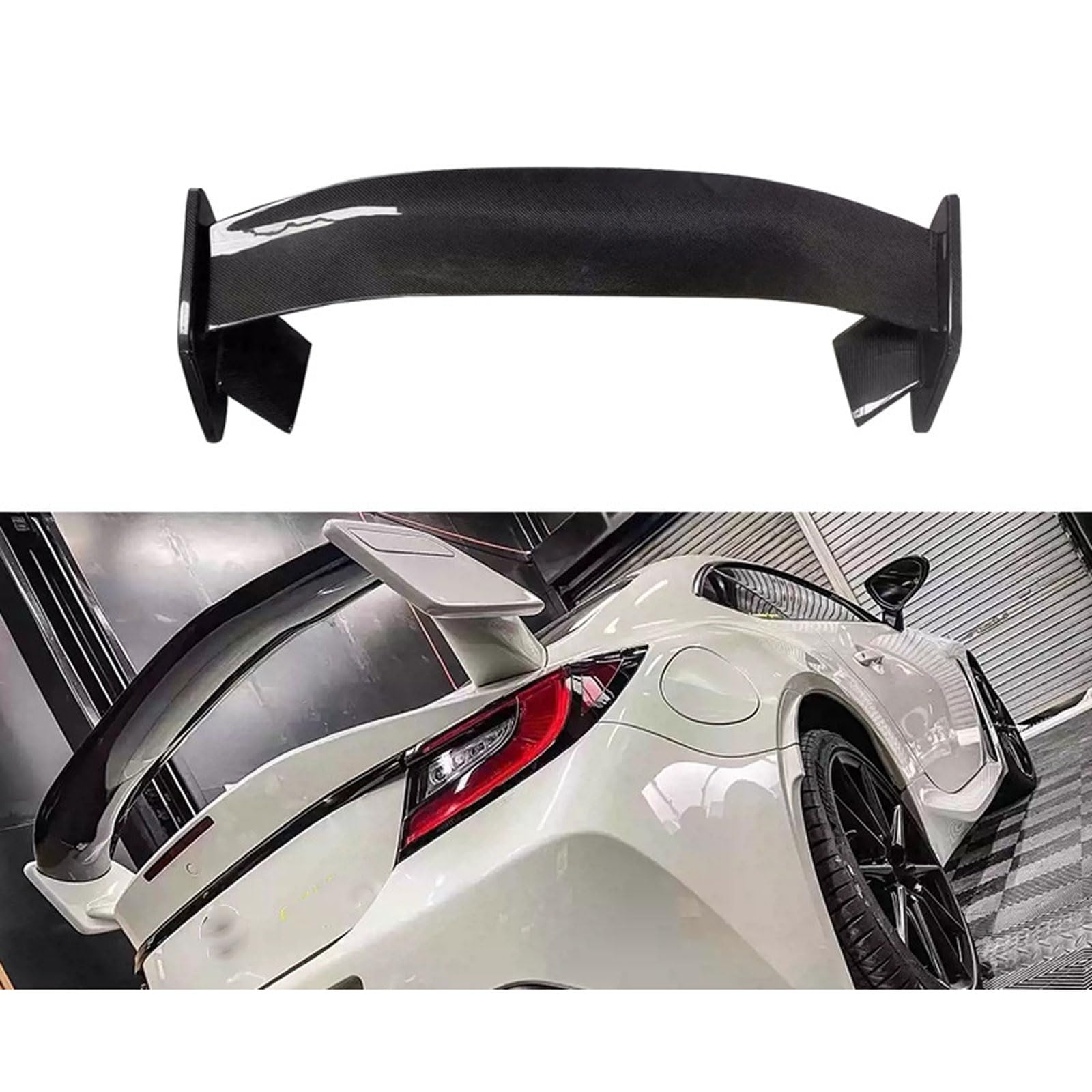 Auto Heckspoiler Spoiler für Toyota GR86 2022 2023 2024, Car Rear Spoiler Heckkofferraum Kofferraumspoiler Heckflügel Tuning Auto Zubehör von JIANXKILB