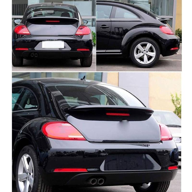 Auto Heckspoiler Spoiler für VW Beetle 2013 2014 2015 2016 2017 2018, Car Rear Spoiler Heckkofferraum Kofferraumspoiler Heckflügel Tuning Auto Zubehör,Black von JIANXKILB