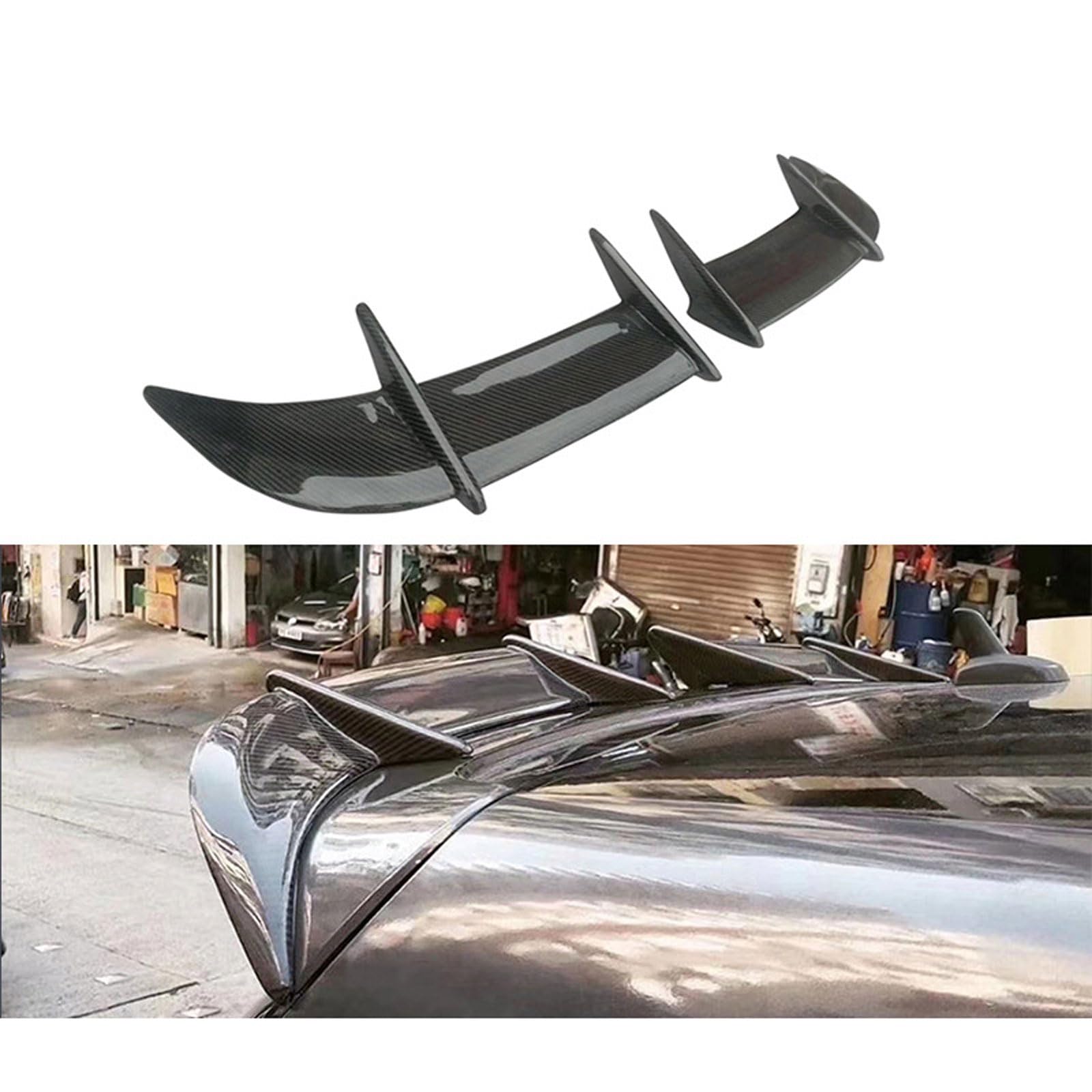 Auto Heckspoiler Spoiler für VW Golf 6, Car Rear Spoiler Heckkofferraum Kofferraumspoiler Heckflügel Tuning Auto Zubehör von JIANXKILB