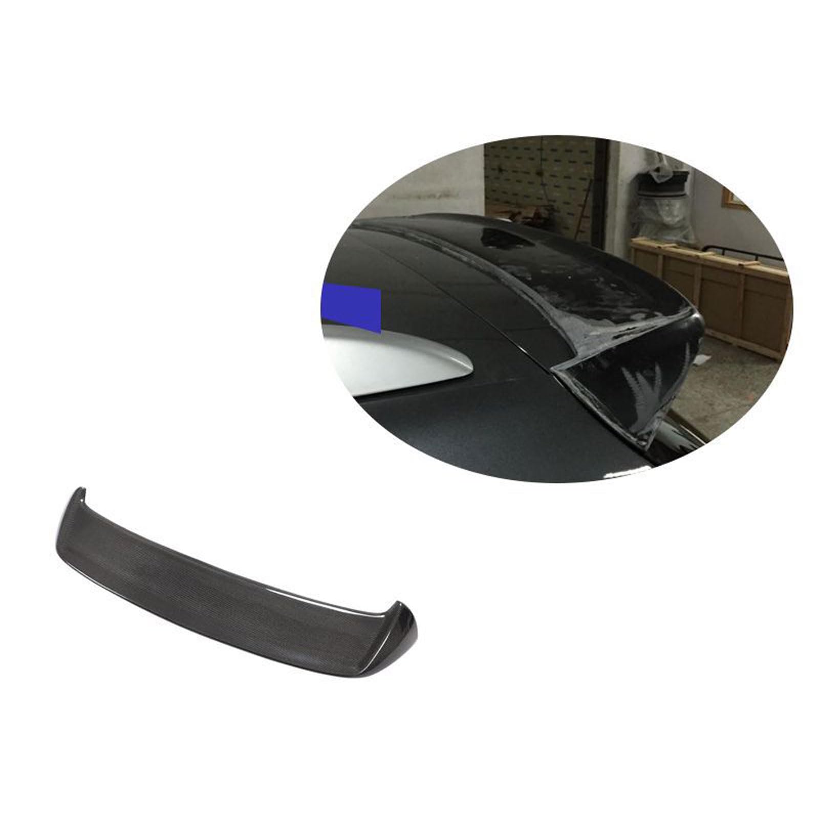 Auto Heckspoiler Spoiler für VW Golf 6 Station Wagon (Estate) 2010 2011 2012 2013, Car Rear Spoiler Heckkofferraum Kofferraumspoiler Heckflügel Tuning Auto Zubehör von JIANXKILB