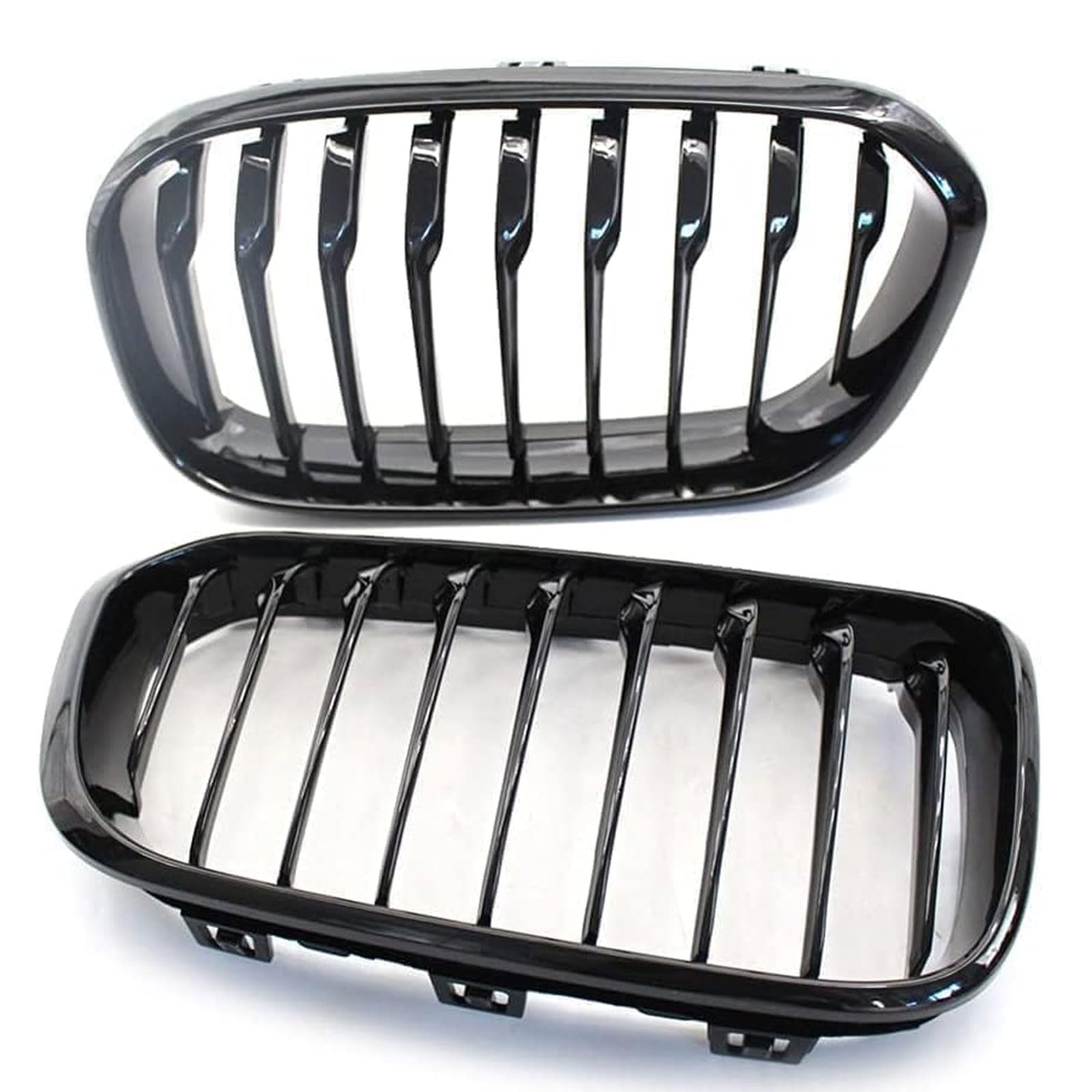 Kühlergrill Außentuning-Zubehörteile für BMW 1 Serie F20 F21 2015 2016 2017 2018 2019, Auto Frontgrill Vorderen Stoßfänger Grill Auto Grill Ersatz Zubehör von JIANXKILB