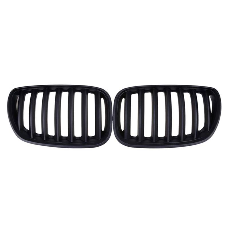 Kühlergrill Außentuning-Zubehörteile für BMW X5 E53 3.0d/3.0i/4.4i/4.8is 2003 2004 2005 2006 2007, Auto Frontgrill Vorderen Stoßfänger Grill Auto Grill Ersatz Zubehör von JIANXKILB