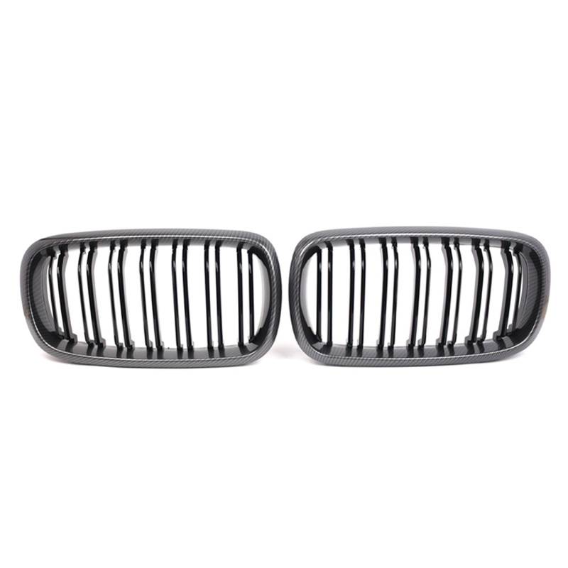 Kühlergrill Außentuning-Zubehörteile für BMW X5 X6 F15 F16 2014 2015 2016 2017, Auto Frontgrill Vorderen Stoßfänger Grill Auto Grill Ersatz Zubehör von JIANXKILB