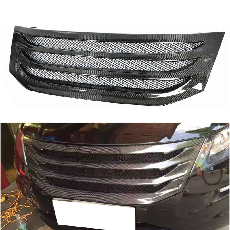 Kühlergrill Außentuning-Zubehörteile für Crosstour 2013 2014 2015 2016, Auto Frontgrill Vorderen Stoßfänger Grill Auto Grill Ersatz Zubehör von JIANXKILB