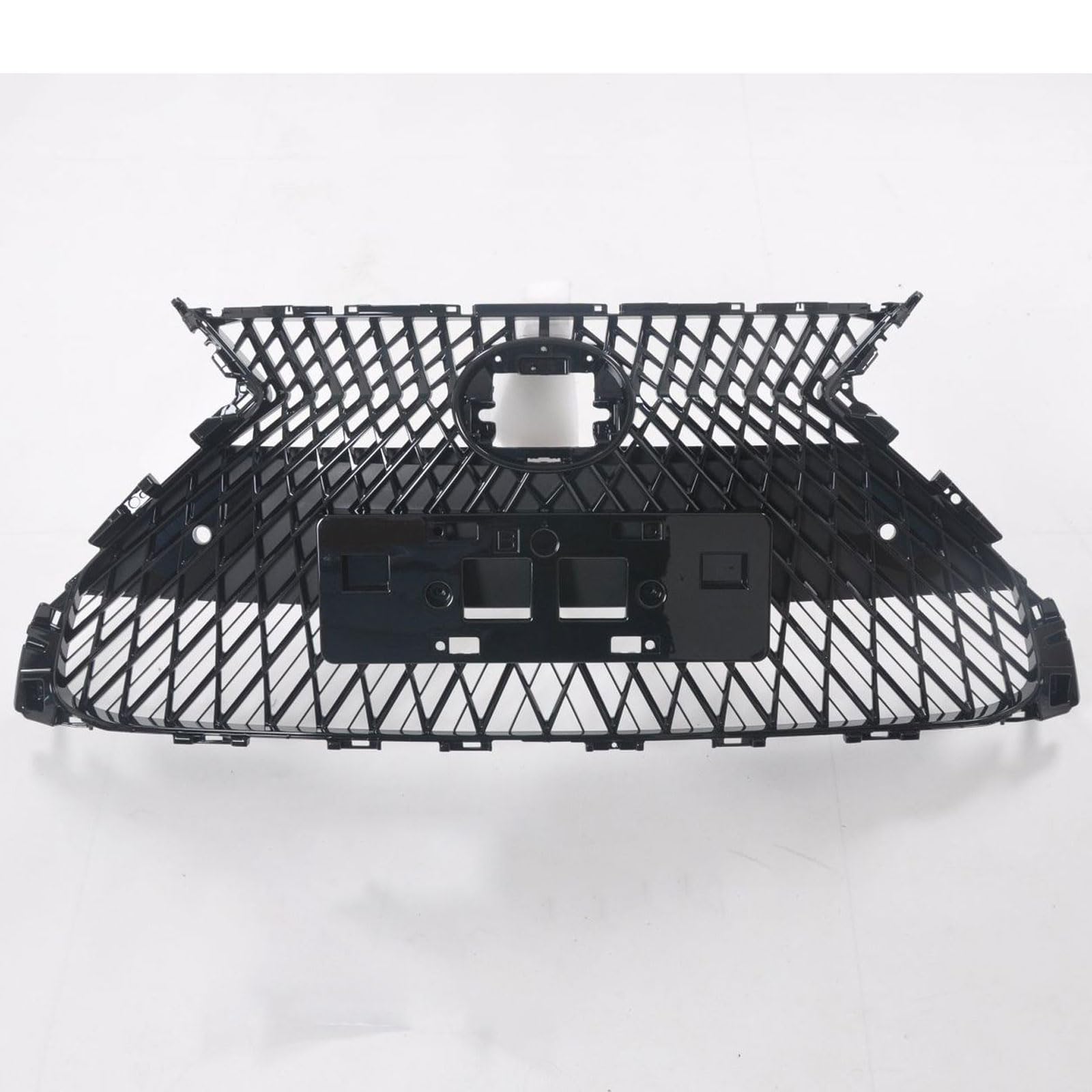 Kühlergrill Außentuning-Zubehörteile für Lexus ES 2018 2019 2020 2021 2022 2023 2024, Auto Frontgrill Vorderen Stoßfänger Grill Auto Grill Ersatz Zubehör,Black von JIANXKILB