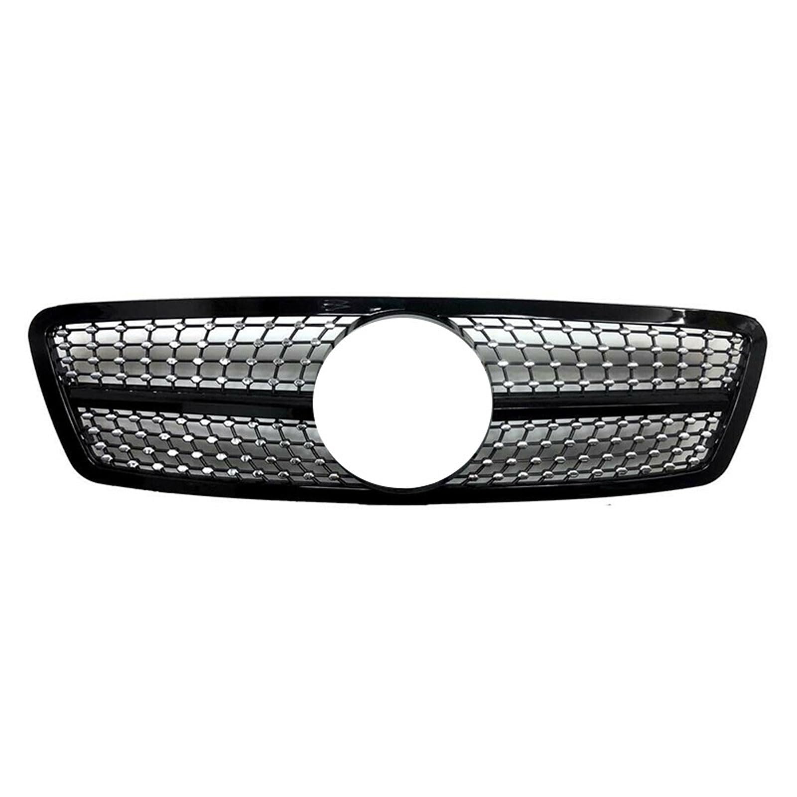 Kühlergrill Außentuning-Zubehörteile für Mercedes Benz C Class W203 C63 C230 C240 C240 2000 2001 2002 2003 2004 2005 2006, Auto Frontgrill Vorderen Stoßfänger Grill Auto Grill Ersatz Zubehör von JIANXKILB