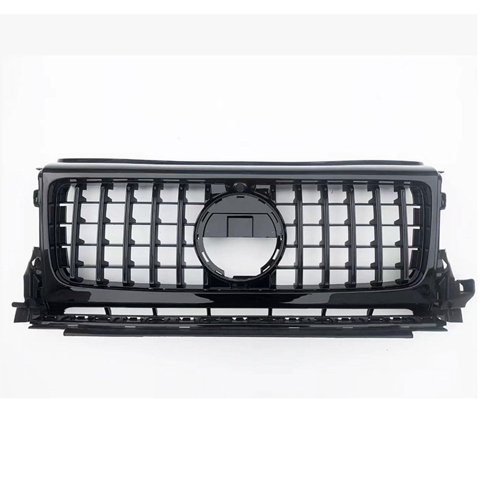 Kühlergrill Außentuning-Zubehörteile für Mercedes Benz G Class W464 2019 2020 2021 2022 2023, Auto Frontgrill Vorderen Stoßfänger Grill Auto Grill Ersatz Zubehör,Black von JIANXKILB