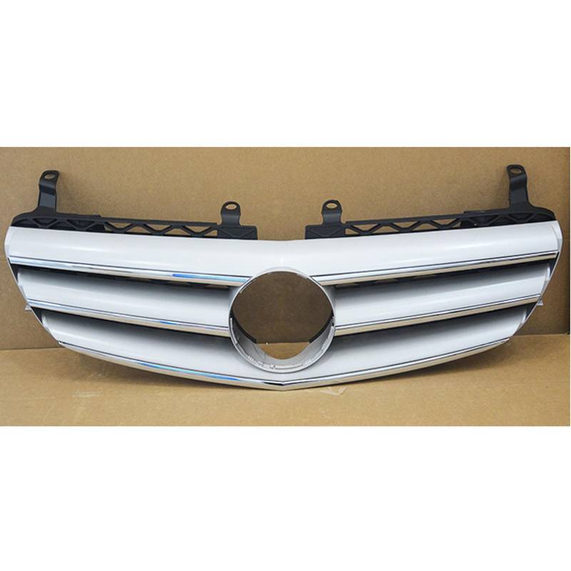 Kühlergrill Außentuning-Zubehörteile für Mercedes Benz R Class W251 R320 R350 R500 2006 2007 2008 2009, Auto Frontgrill Vorderen Stoßfänger Grill Auto Grill Ersatz Zubehör,Silver von JIANXKILB