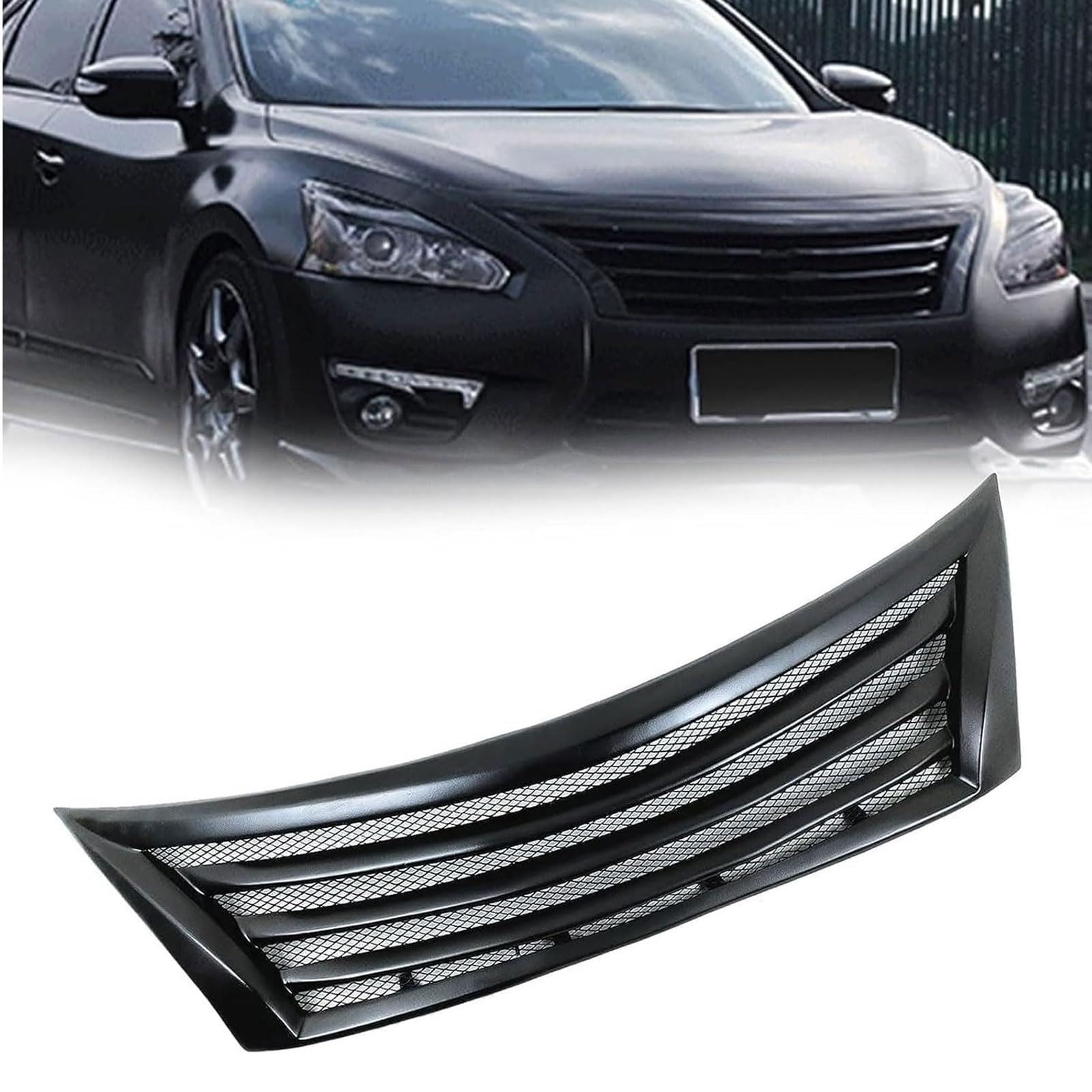 Kühlergrill Außentuning-Zubehörteile für Nissan Teana Altima 2013 2014 2015, Auto Frontgrill Vorderen Stoßfänger Grill Auto Grill Ersatz Zubehör von JIANXKILB