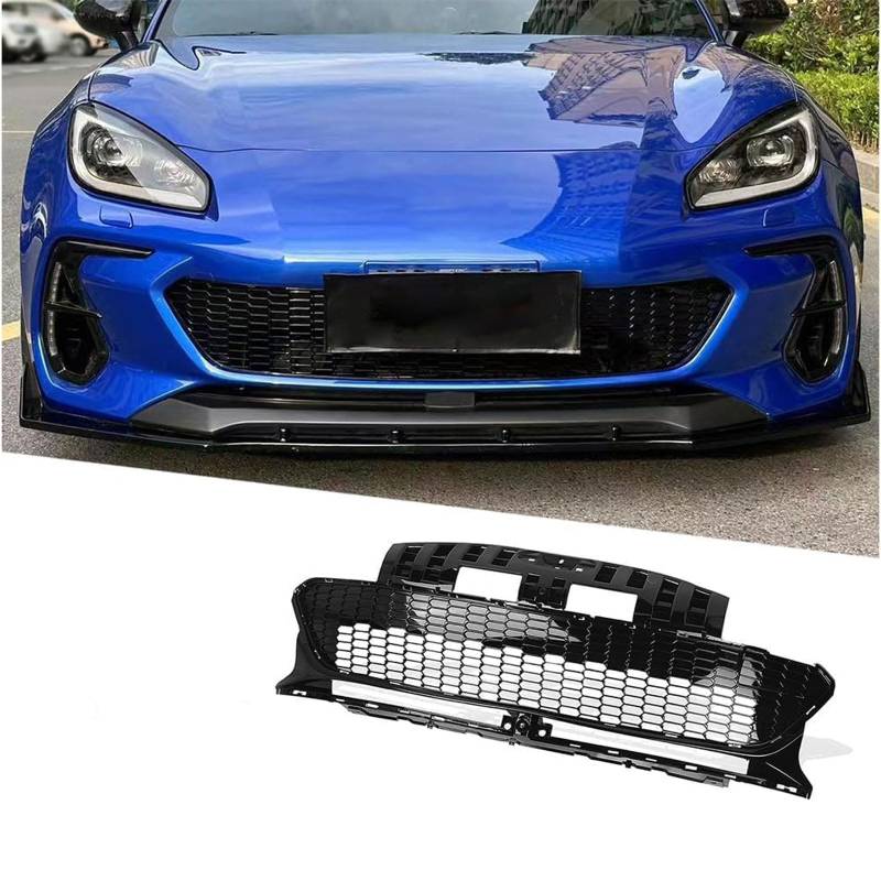 Kühlergrill Außentuning-Zubehörteile für Subaru BRZ 2022-2023, Auto Frontgrill Vorderen Stoßfänger Grill Auto Grill Ersatz Zubehör von JIANXKILB