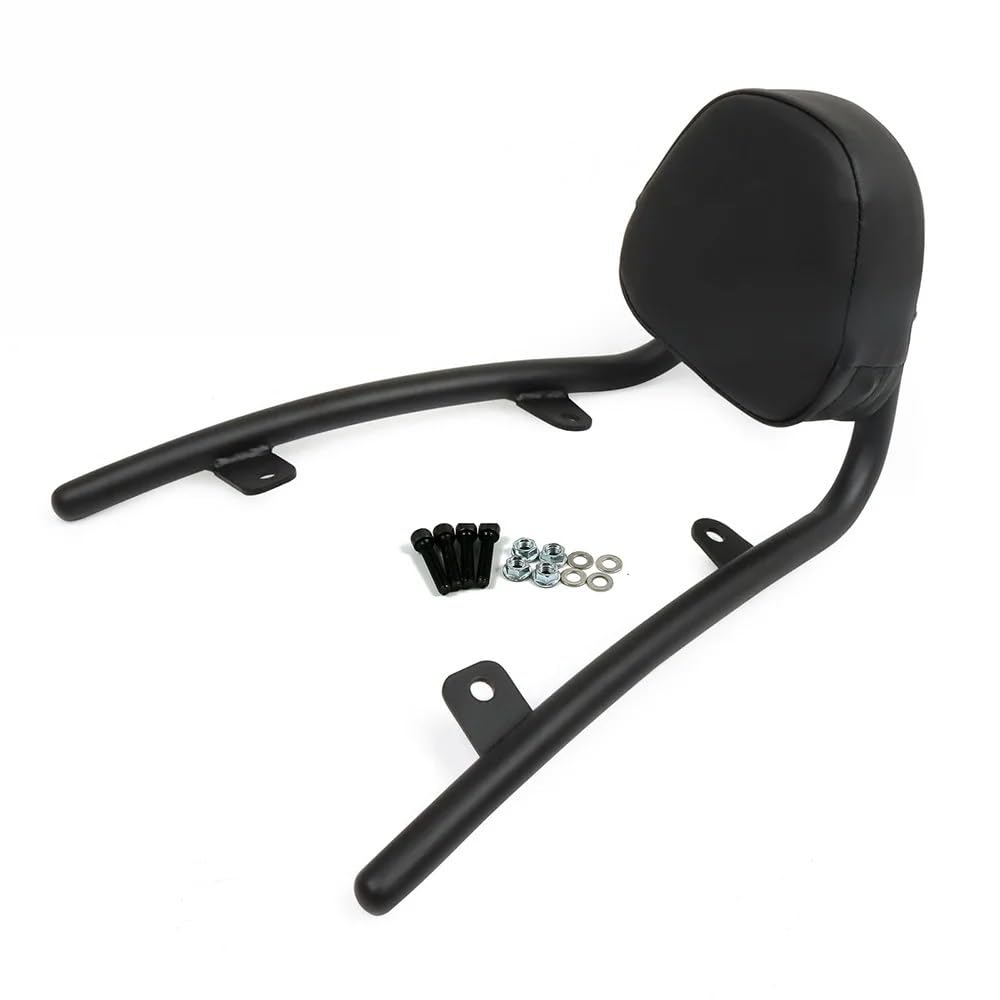 Hinterradgepäckträger Für Hon┐da Für Fury Für VT1300CX Für VT 1300 CX 2010-2019 2020 2021 Motorrad Passagier Rückenlehne Sissy Bar Mit Gepäckträger Rückenlehne(Black) von JIANYISR