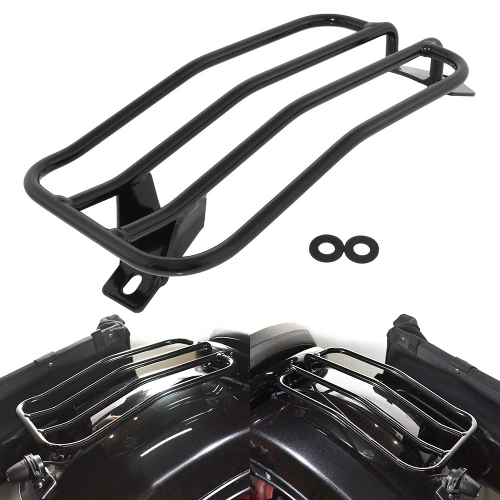 Hinterradgepäckträger Für Hon┐da Rebel CMX 1100 CMX1100 DCT 2021 2022 Schwarz Motorrad Solo Heckträger Gepäckablage Rack Cargo Shelf Bracket von JIANYISR