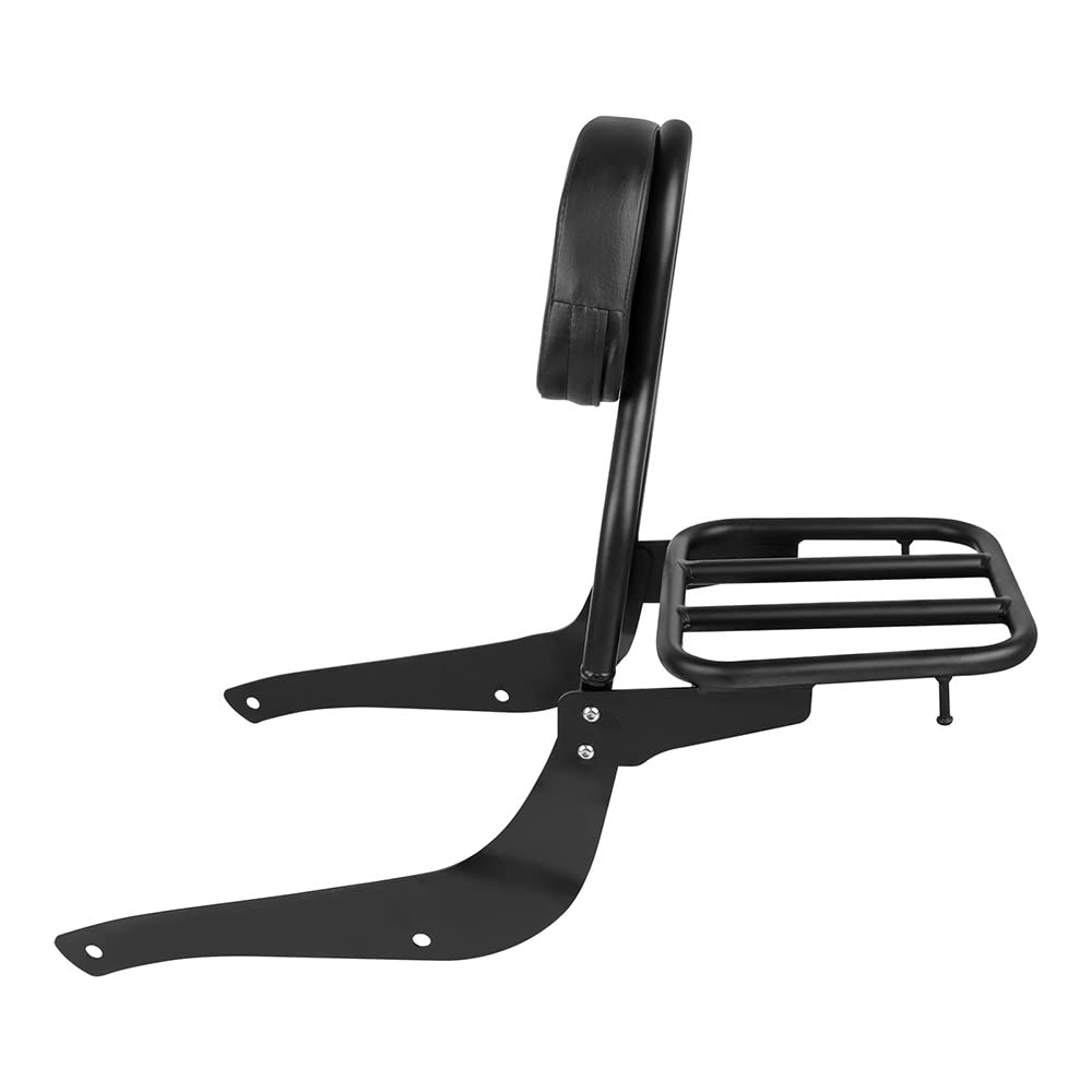 Hinterradgepäckträger Für Suzu&ki Volusia VL800 VL400 2001-2011 Für Boulevard C50 M50 2005-2011 Motorrad Passagier Rückenlehne Sissy Bar Mit Gepäckträger von JIANYISR