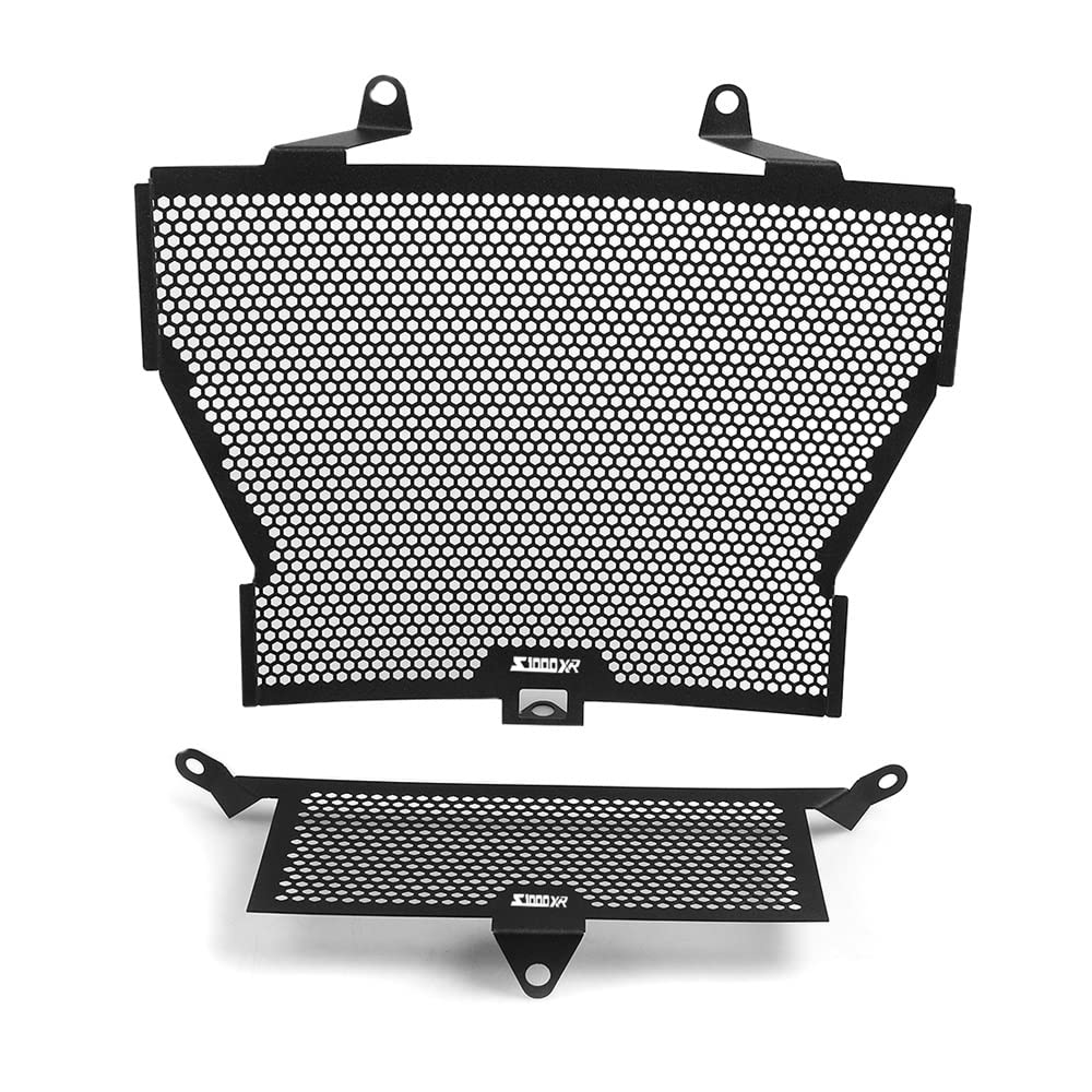 JIANYISR Kühlerschutz Schutz Für BM&W S1000 R S1000R 2013 2014 2015 2016 2017 2018 2019 2020 Motorrad Zubehör Kühlergrill Schutzfolie(S1000RR Logo) von JIANYISR