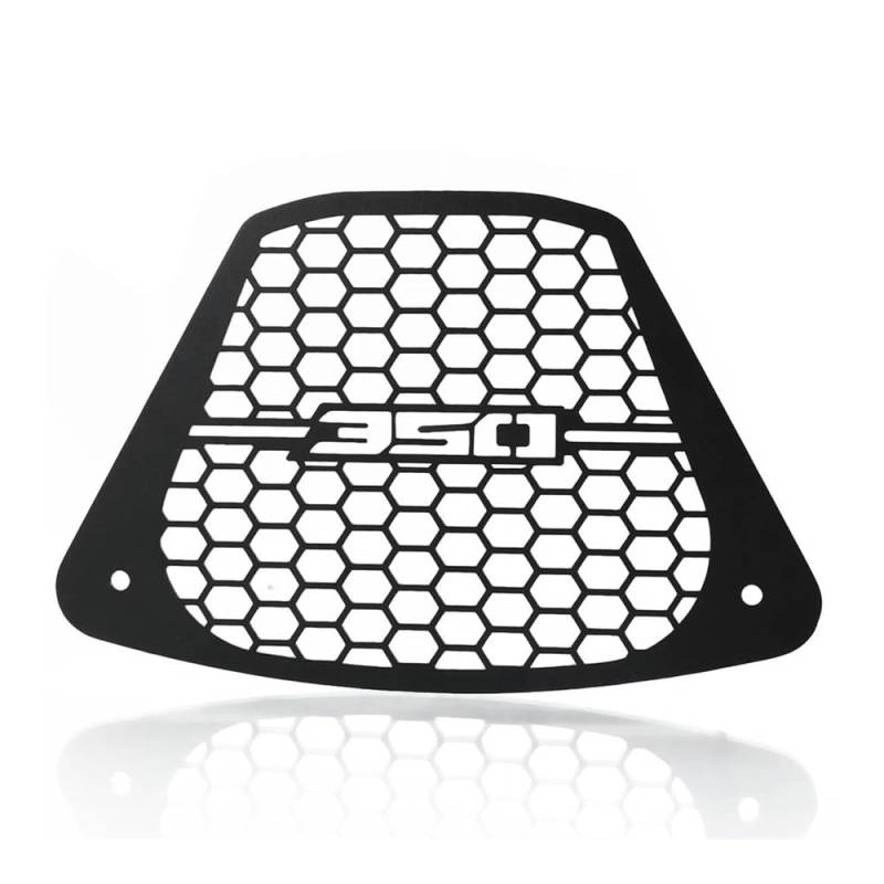 JIANYISR Kühlerschutz Schutz Für Hon┐da Für ADV350 2021 2022 2023 2024 Für ADV 350 Motorrad Aluminium Wasser Tank Grille Abdeckung Schutz Net(Black) von JIANYISR