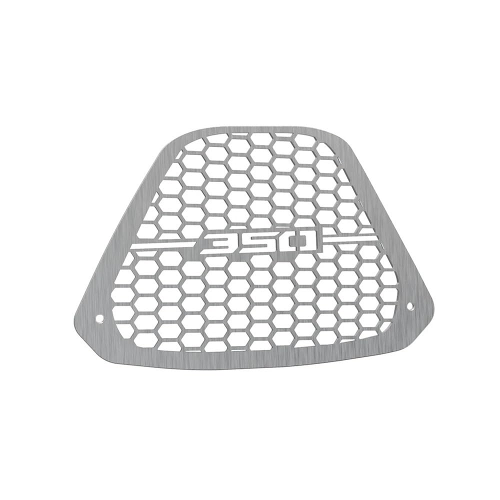 JIANYISR Kühlerschutz Schutz Für Hon┐da Für ADV350 2021 2022 2023 2024 Für ADV 350 Motorrad Aluminium Wasser Tank Grille Abdeckung Schutz Net(Silver) von JIANYISR