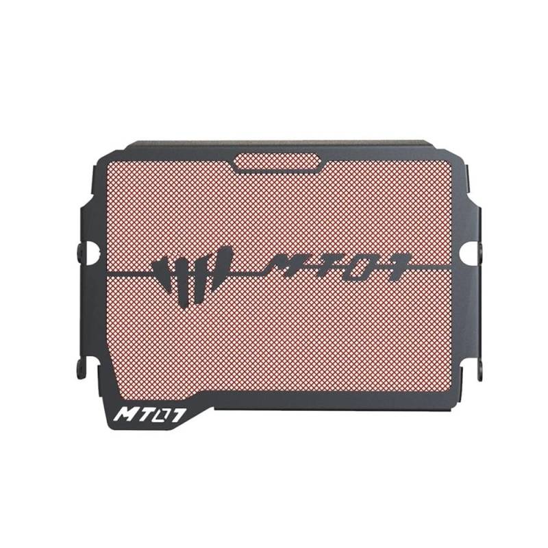 JIANYISR Kühlerschutz Schutz Motorrad Kühlergrill Schutz Abdeckung Für Y&amaha Für MT-07 Für MT 07 2014 2015 2016 2017 2018 2019 2020 2021 2022 2023 2024(Red) von JIANYISR