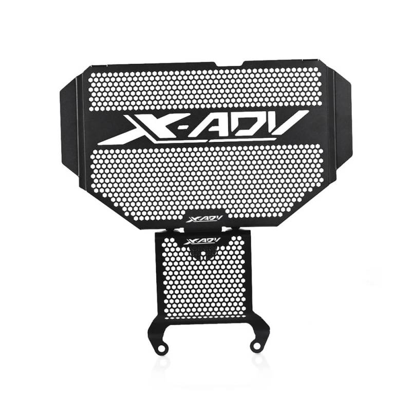 JIANYISR Kühlerschutz Schutz Motorrad Kühlergrill Wache Cover Schutz Für Hon┐da Für X-ADV750 Für XADV750 Für X ADV750 2021 2022 2023 2024(XADV Logo) von JIANYISR