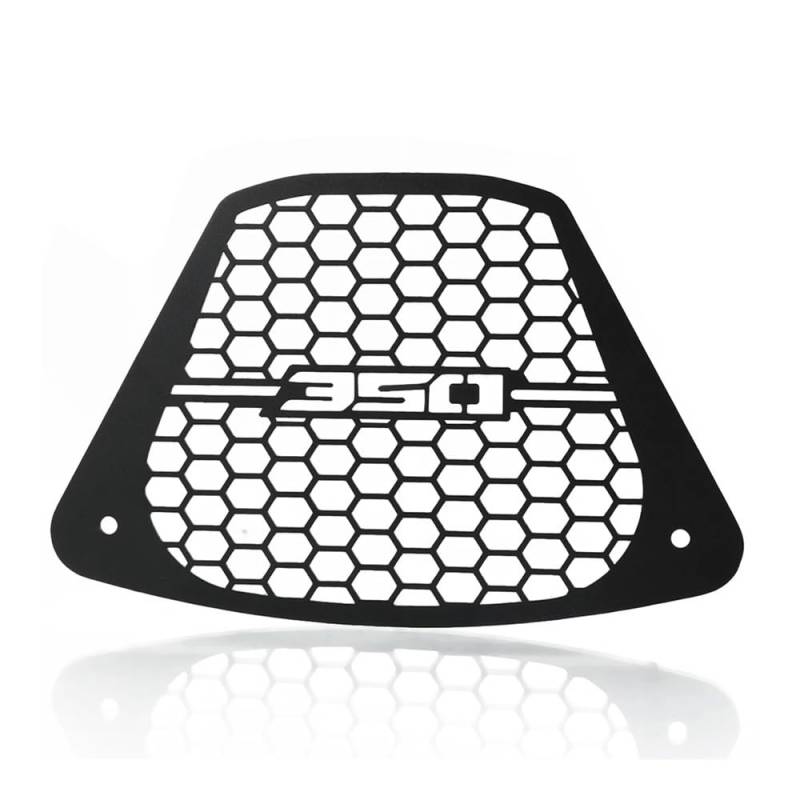 JIANYISR Kühlerschutz Schutz Wasser Tank Grille Abdeckung Schutz Net Motorrad Aluminium Teile Für Hon┐da Für ADV350 2021 2022 2023 2024 Für ADV 350(Black) von JIANYISR