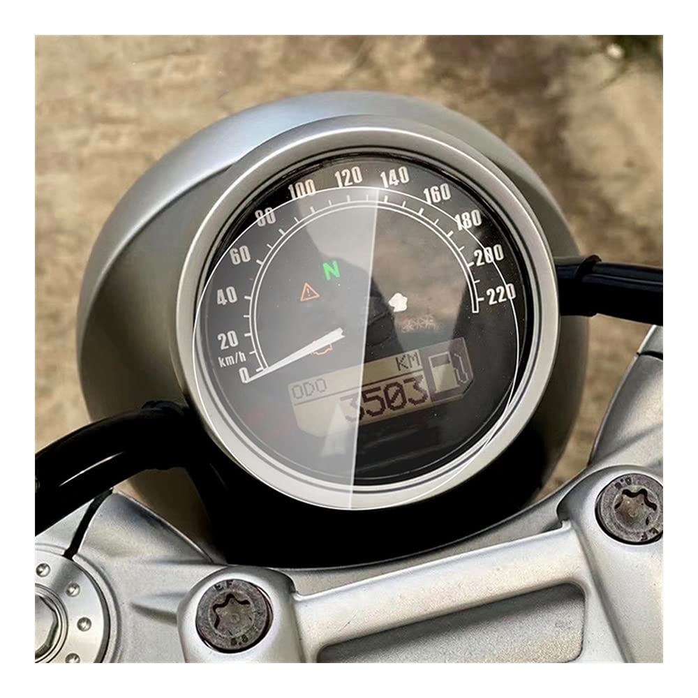 JIANYISR Tacho Displayschutzfolie Für RnineT Pure 2017- Motorrad Instrument Tachometer Kratzschutz Folie Armaturenbrett Bildschirm Aufkleber von JIANYISR