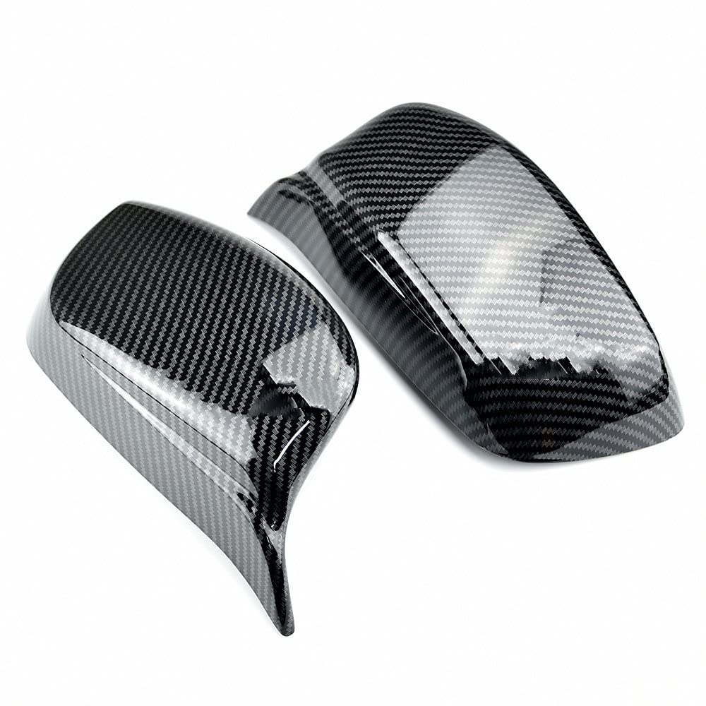 Spiegelkappen Für BM&W E60 E61 2003-2008 Rückspiegelabdeckungen M Style Car Side Rückspiegel Abdeckkappe Ersatz Spiegelgehäuse Shell Trim(Carbon pattern) von JIANYISR