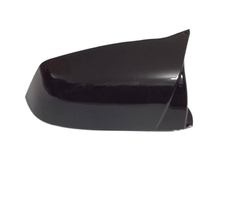 Spiegelkappen Für BM&W E60 E61 5er 2006–2013 2 Stück Kohlefaser Ersatz Auto Ox Horn Seite Rückspiegelkappe Shell Cover Trim(Black-Left) von JIANYISR