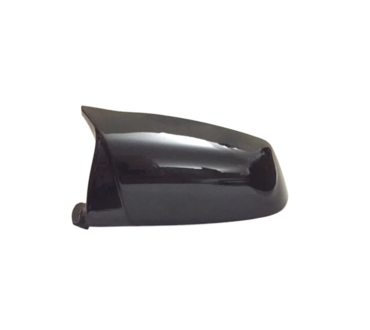 Spiegelkappen Für BM&W E60 E61 5er 2006–2013 2 Stück Kohlefaser Ersatz Auto Ox Horn Seite Rückspiegelkappe Shell Cover Trim(Black-Right) von JIANYISR