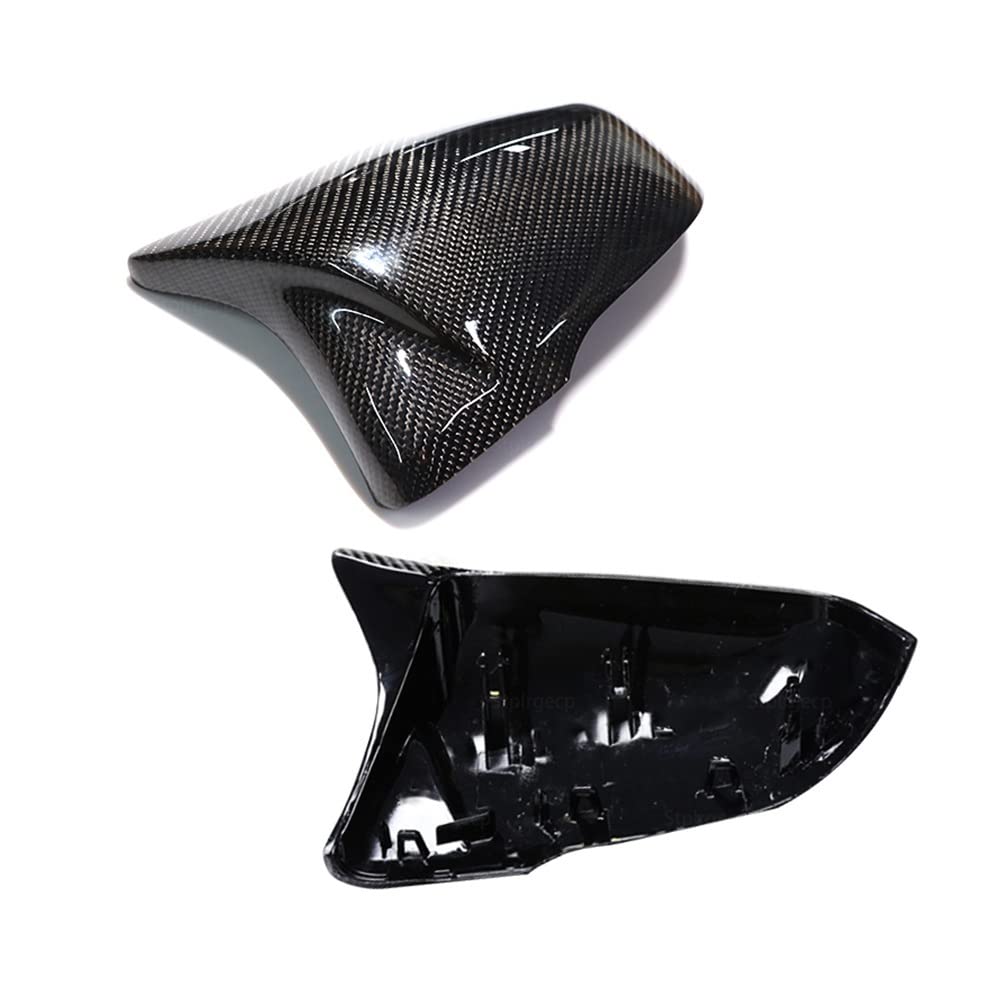 Spiegelkappen Für BM&W X1 X2 Z4 1er F48 F49 F39 F52 F40 G29 Carbon Seitenspiegelkappe Flügelabdeckung(Real Carbon Fiber) von JIANYISR