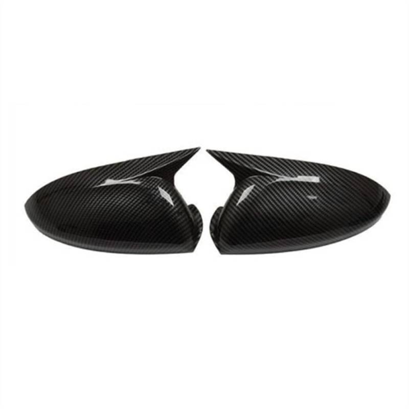 Spiegelkappen Für Chevr&olet Monza 2019 2020 2021 2022 Auto Rückspiegel Shell Cap Gehäuse Flügel Tür Seitenspiegel Abdeckung(Carbon fiber pattern) von JIANYISR