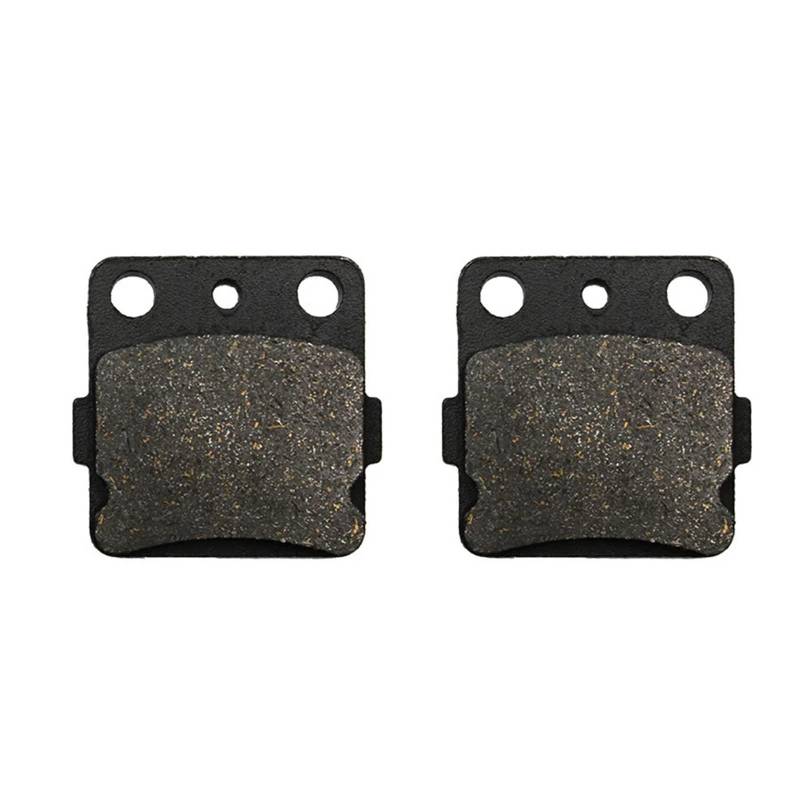 2 Paar Motorrad-Bremsbeläge for AR.CTIC CAT ATV ​​DVX 400 / DVX400 (2004/2005/2006), schwarze Bremsscheibenbeläge von JIAOQSS