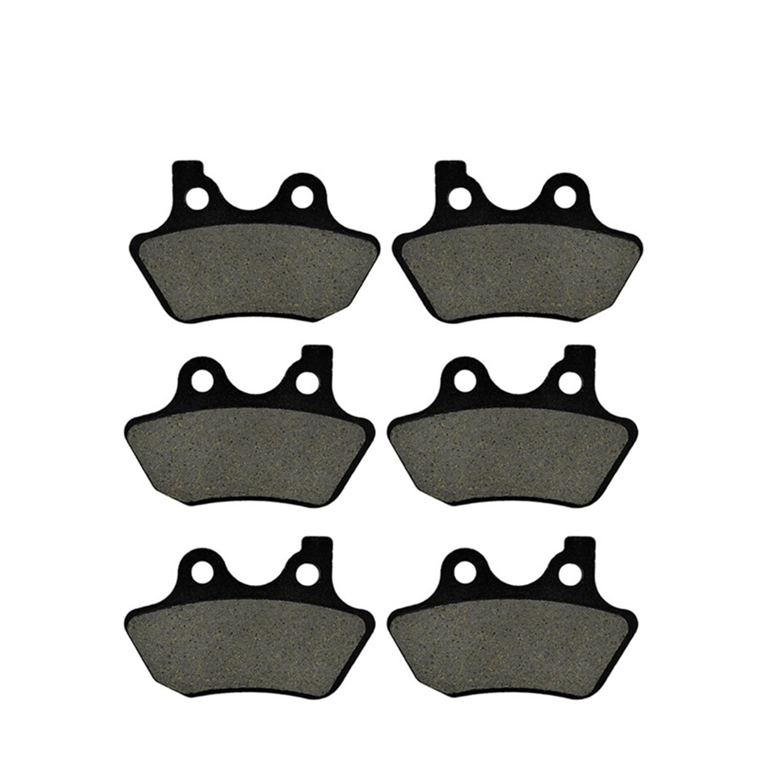 3 Paar Motorrad-Bremsbeläge vorne und hinten for Ha.rl/ey Dyna FXDXT Superglide Sport (01–03) FXDXi (2004–2005) Disc von JIAOQSS