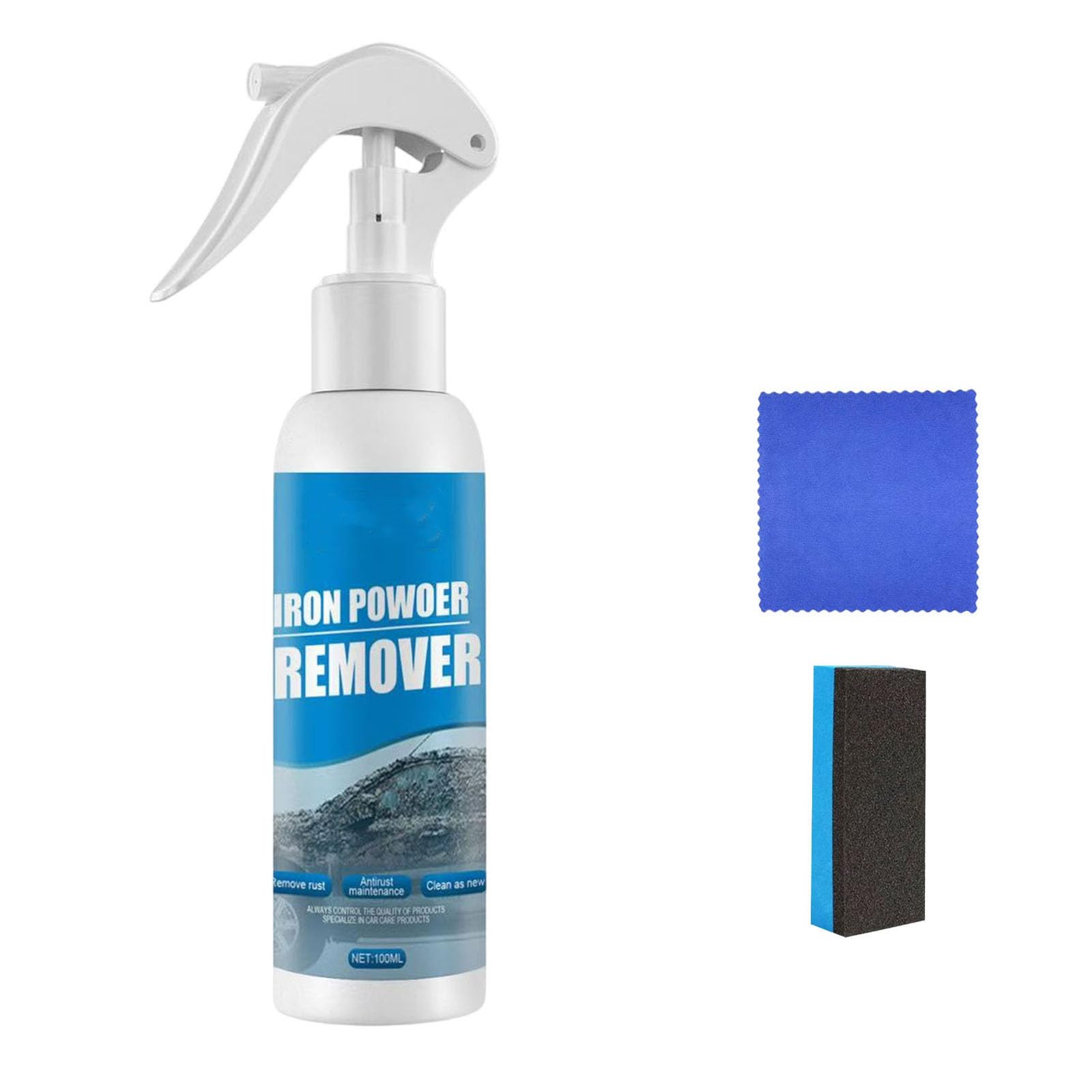 JIAOY Cradlewaver Multi-Rostlöser, Auto-Rostentfernungsspray, Rostlöser-Spray für Metall, Eisenpulver-Entferner-Spray, Multifunktionale Rostlöser, Mehrzweck-Rostlöser-Spray (1PCS) von JIAOY