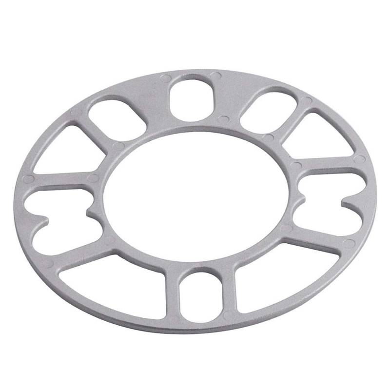 Auto-Rad-Distanzscheiben, Universal 4 STÜCKE Marke 3mm 5mm 8mm 10mm Aluminium-Auto-Rad-Spacer-Scheiben-Platten-Fit 4x100 4x114.3 5x100 5x108 5x114.3 5x120(10mm) von JIASENSM